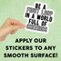Be A Fruit Loop Mini Sticker