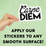 Carpe Diem Mini Sticker