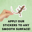 Lizard Mini Sticker