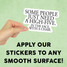 Some People Need a High Five to the Face Mini Sticker