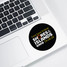 Lake Erie Love - Shores and Islands Ohio - Shores and Islands Solar Eclipse Decal Sticker