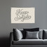 Keep It Simple Canvas Banner