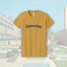 Tiffin Columbian Tornadoes Script Heather Mustard Youth Unisex T-Shirt