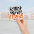 Seneca East Tiger Eyes Decal