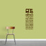 Camp Rules - RV Wall Decals Wall Stickers 18" wide x 48" tall Sample Image
