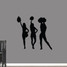 Cheerleaders Wall Decals Medium Sample Image