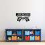 Custom Winner Name Wall Decal 36" wide x 22" tall Sample Image