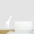 Giraffe Silhouette Wall Decals18" wide x 36" tall Sample Image