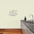 Kiss The Cook Wall Decals 24" wide x 15" tall Sample Image