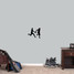 Relay Runners Wall Decal 15" wide x 12" tall Sample Image