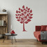 Round Tree Wall Decal