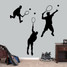 Tennis Guys Set Wall Decals Large Sample Image