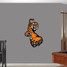 Tiger Mascot Printed Wall Decals 23" wide x 36" tall Sample Image