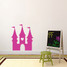 Princess Castle Wall Decal 32" wide x 36" tall Sample Image