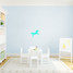 Unicorn Silhouette Wall Decal 12" wide x 10" tall Sample Image