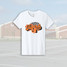 Seneca East Tigers Floral Script White Youth Unisex T-Shirt