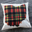 Fall Plaid Ohio Pillow
