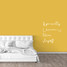 If You Really Love Me Let Me Sleep Wall Decal 30" wide x 36" tall Sample Image