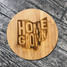Homegrown Ohio Engraved Round Bamboo Cutting Board