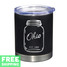 Ohio Mason Jar Engraved 12 oz. Stainless Tumbler