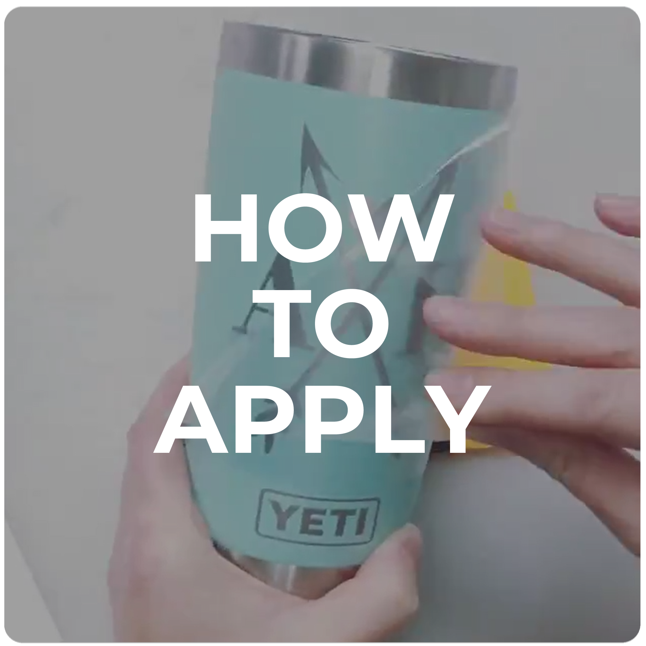 How to apply our decals.