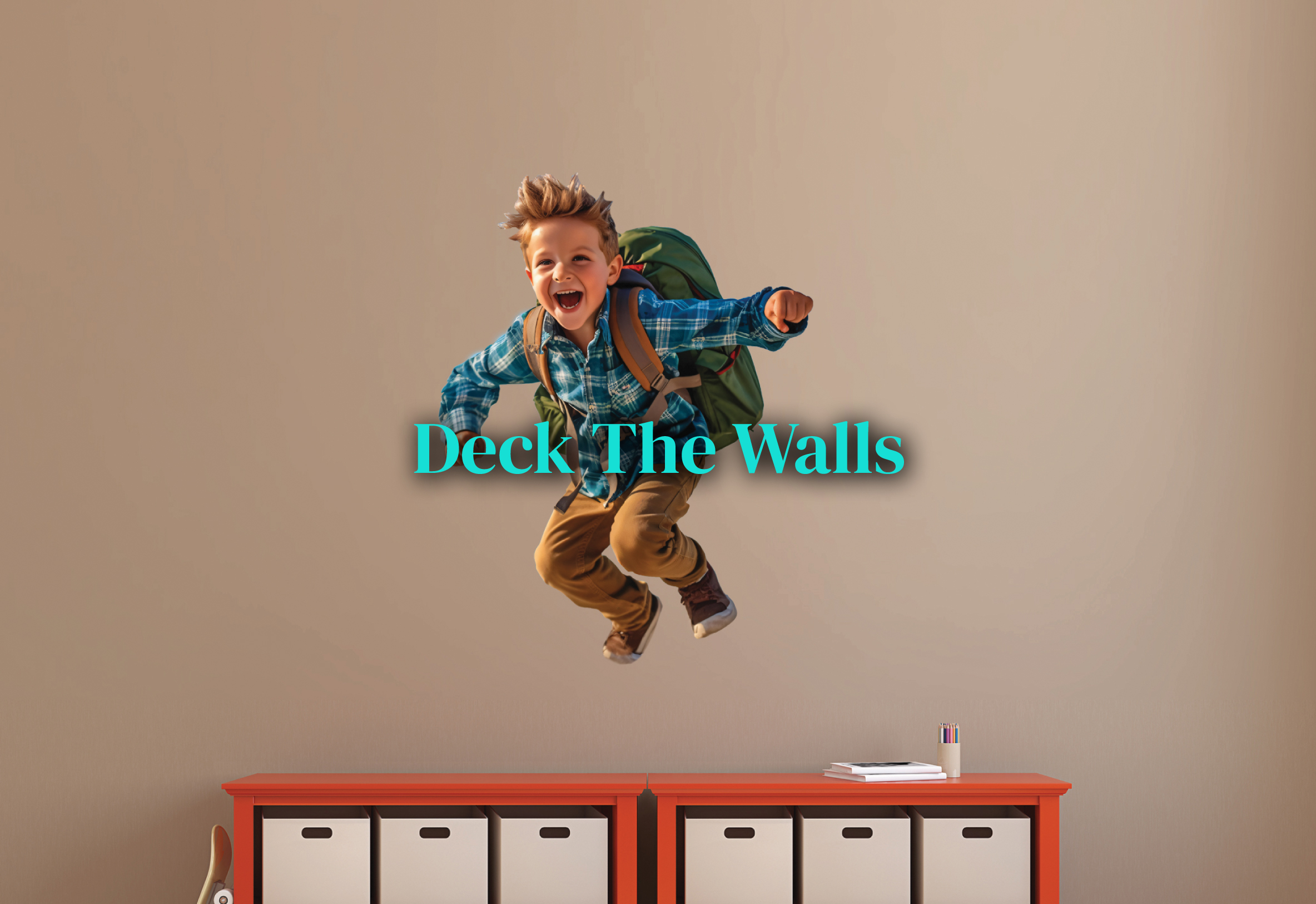 Custom Cutout Photo Indoor Wall Decal