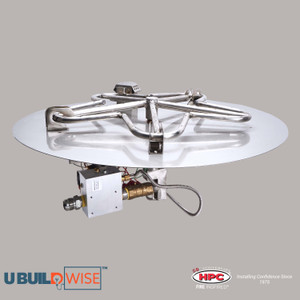 HPC Round Fire Pit Inserts - Electronic Ignition HPC Round Fire Pit Inserts - Electronic Ignition