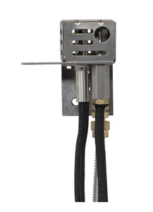 The TOP-500PIR Commercial Pilot Igniter Assembly provides consistent ignition for fire pits and commercial gas appliances. Built with a silicone nitride hot surface igniter, integrated thermocouple, and gas connector, it supports 12V, 30DC, and 110V systems. Featuring waterproof connectors and thermal jackets, it is fully compatible with smart weather electronic ignition systems, including TOP-500EIS-007-008.