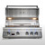 Whistler 34-Inch 4-Burner Built-In Gas Grill with Infrared Sear Burner & Rotisserie Kit