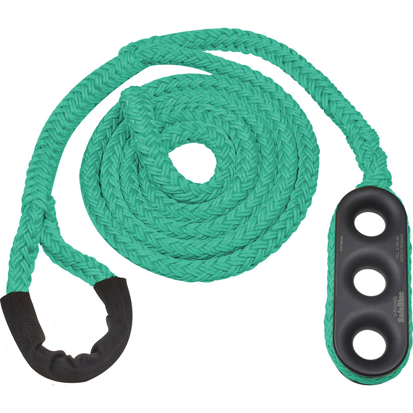 Active slide of Rope Logic's X-Rigging SafeBloc Tenex Whoopie Sling 3-5 ft