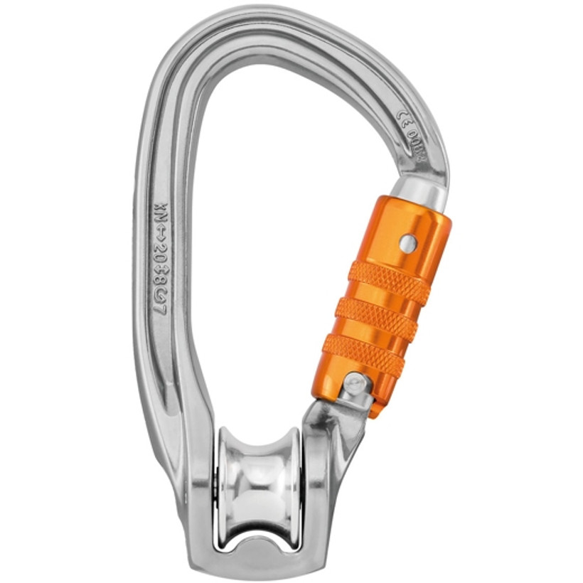 Active slide of Petzl ROLLCLIP Z Triact Lock Carabiner