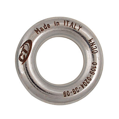 Active slide of Climbing Technology Steel Arborist Ring Small