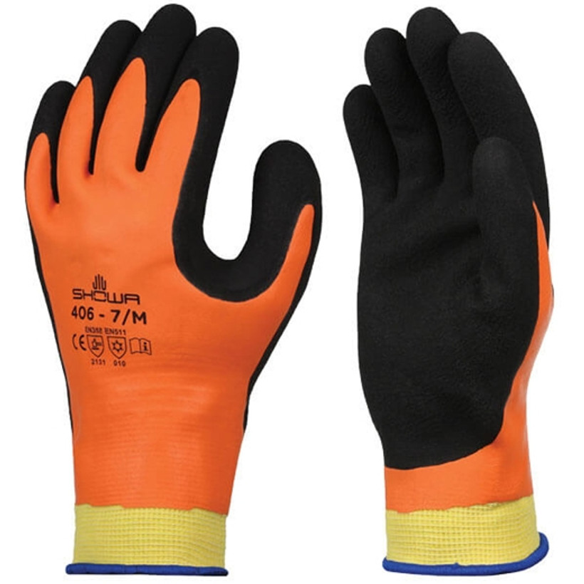 Active slide of Showa 406 Cold Weather Gloves