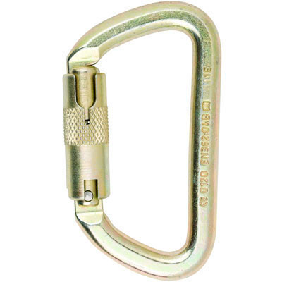 Active slide of ISC Off-Set D Steel Carabiner