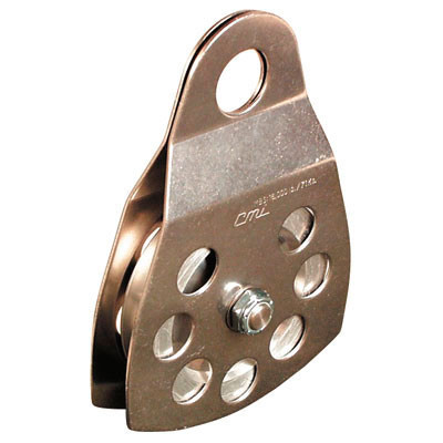 Active slide of CMI Heavy Duty Stainless Steel Pulley up to 5/8in diameter rope