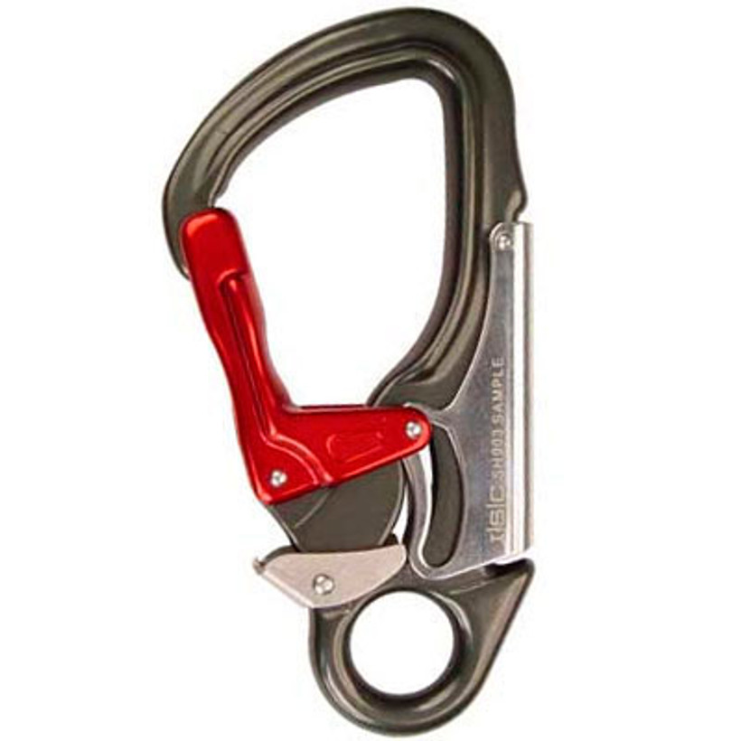 Active slide of ISC Snap Biner Aluminum Carabiner triple locking