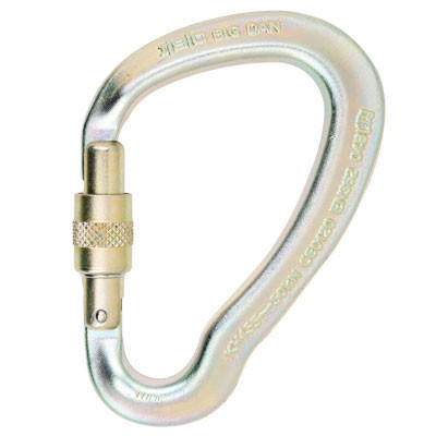 Active slide of ISC Steel Arborist Spin Carabiner Spin-Locking