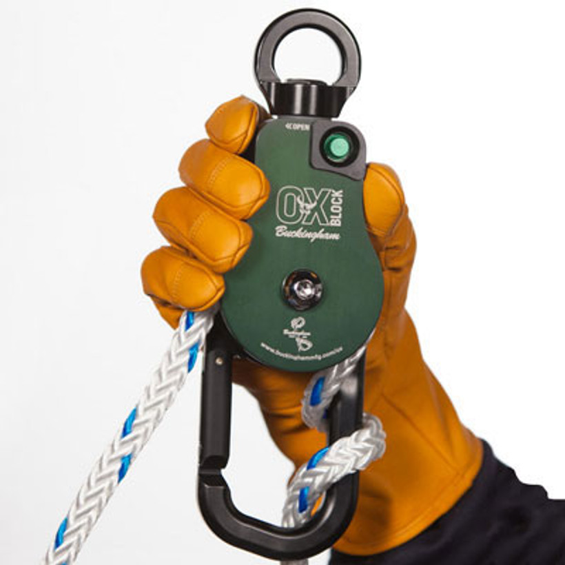 Buckingham OX Block. Works with up to 13mm Rope