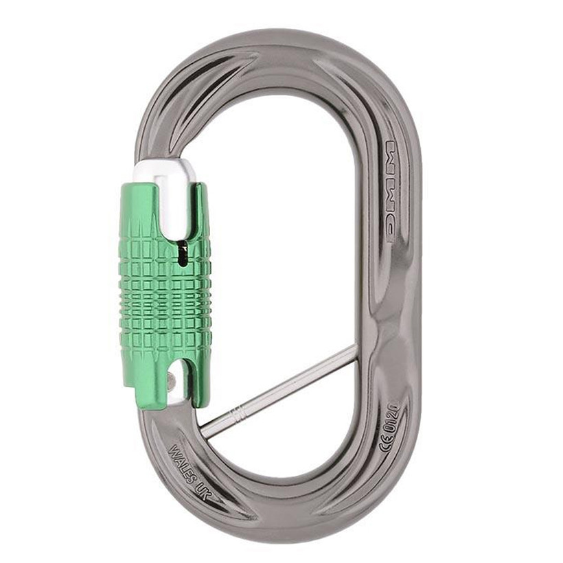 Active slide of DMM PerfectO Locksafe Captive Bar Green