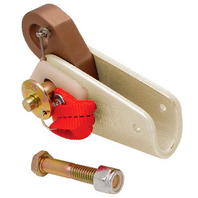 Active slide of Gibbs Ascender Red Card #3S Steel for use with 9mm-13mm Ropes