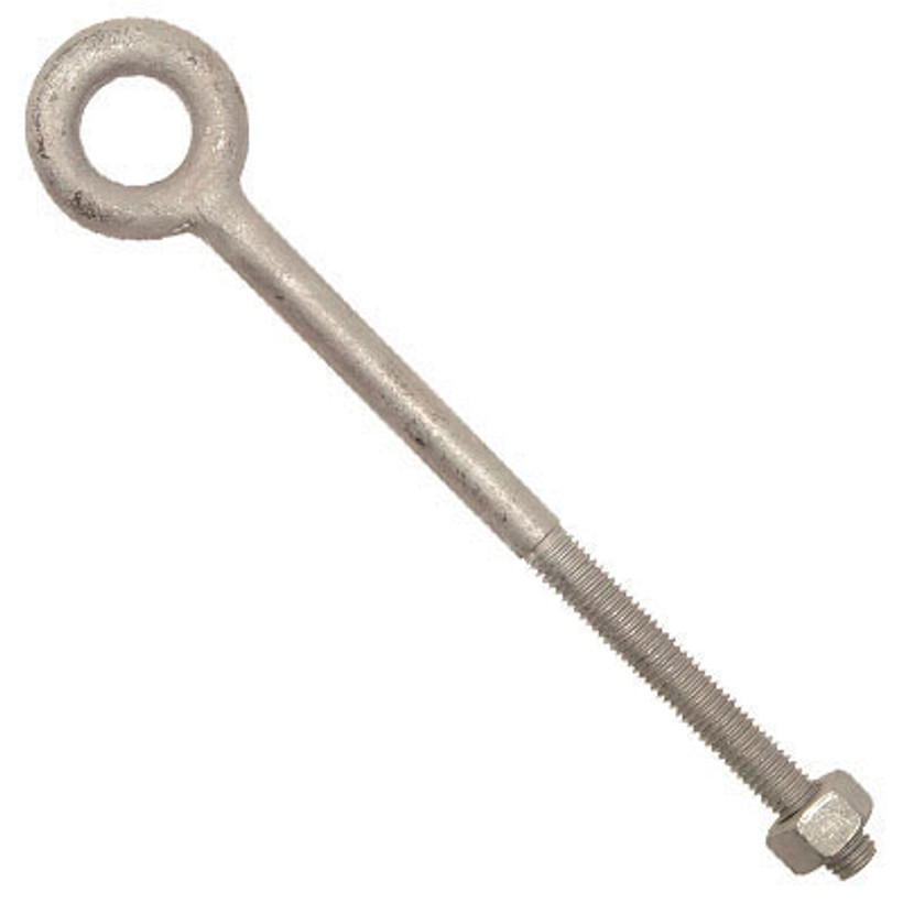 Active slide of Eye Bolt 5/8 in by 18 in w/Nut & 2 Washers
