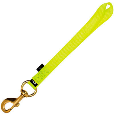 Active slide of Weaver Chainsaw Strap with Brass Snap & Half Twist 11in