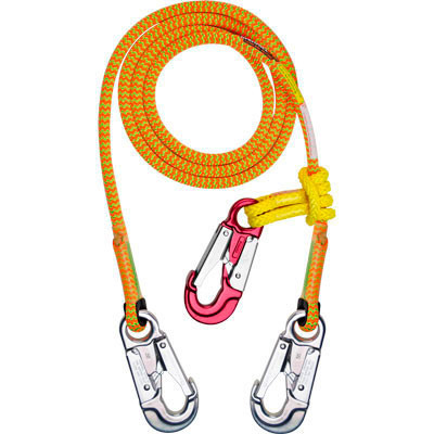 Logbar ILI ガイド付き Rope Logic's 11.7mm Tropical Ivy Grizzly Spliced 2 n 1 Lanyard