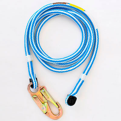 Active slide of Rope Logic's Blue Streak Flipline 10ft