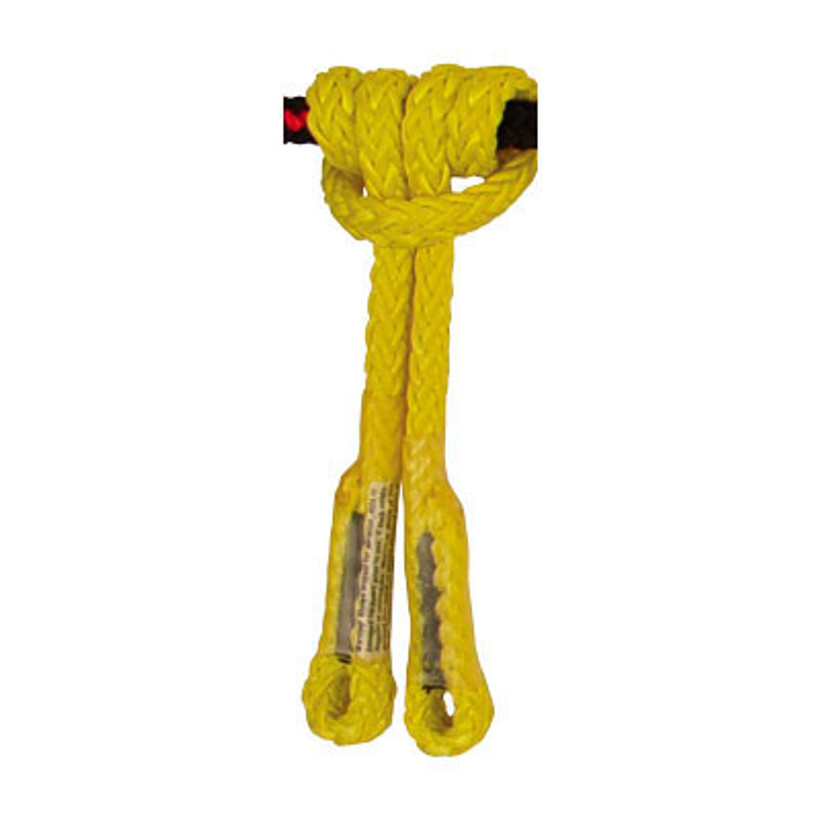 Active slide of Rope Logic's 2-eye 10mm Tenex Split Tail Prusik 30in
