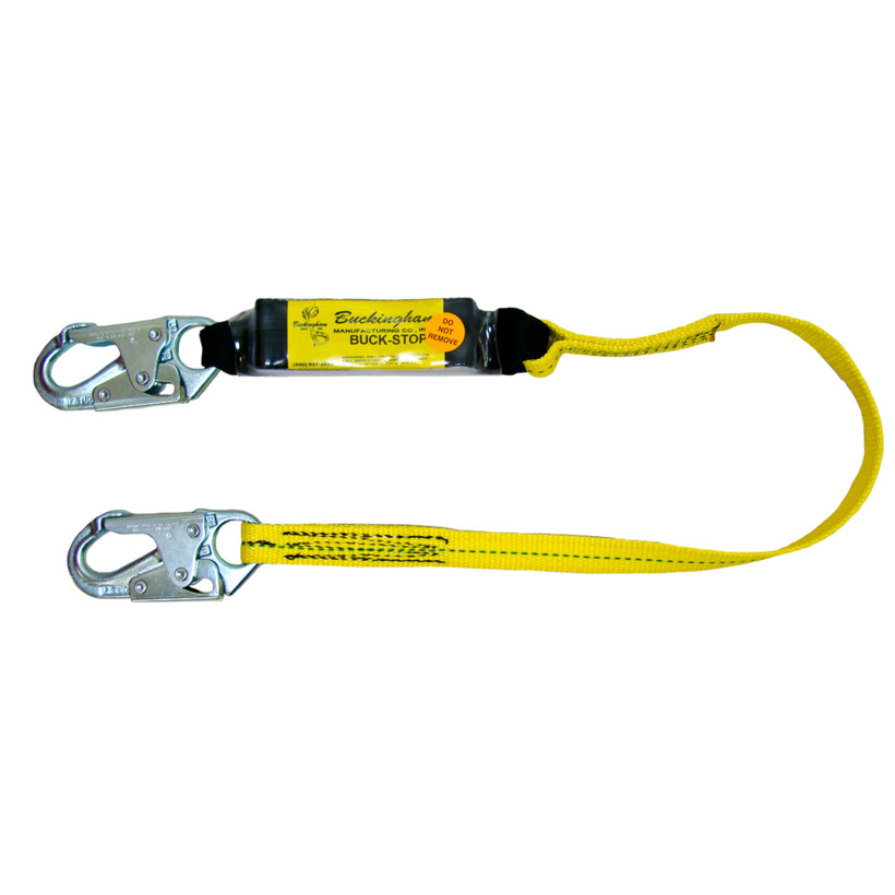 Active slide of Buckingham Buck-Stop Desceleration Lanyard 6ft