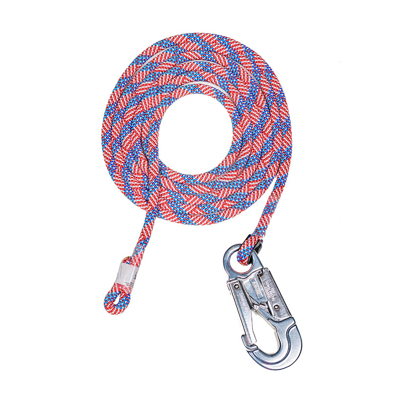 Active slide of Rope Logic's Star Spangled Flipline 1 Snap 8ft