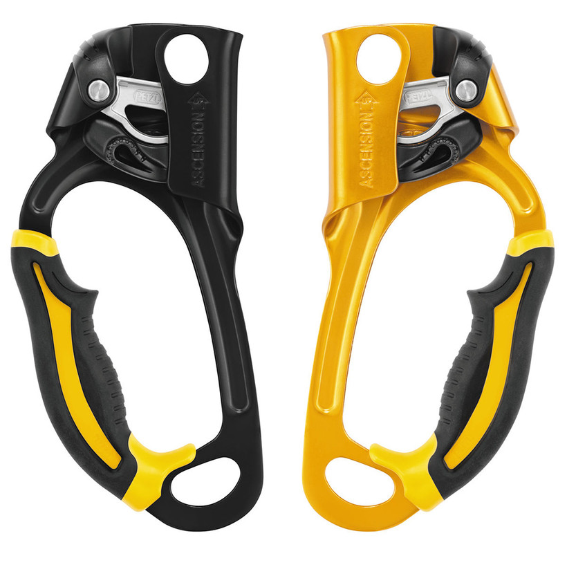 Active slide of Petzl Ascension Ascenders Left and Right