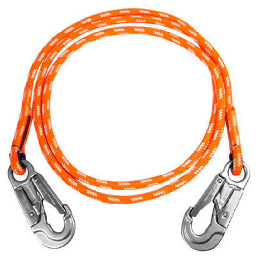 Active slide of Rope Logic's Spark Lanyard 13mm with 2 Aluminum Snap 10ft