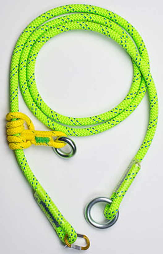 Active slide of 5/8in x 6ft KMIII Green Adjustable Friction Saver w accessory